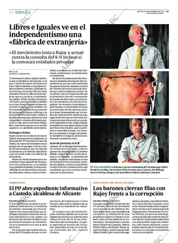 ABC SEVILLA 06-11-2014 página 44
