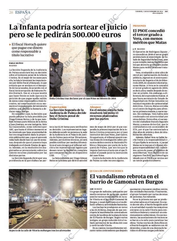 ABC MADRID 07-11-2014 página 28