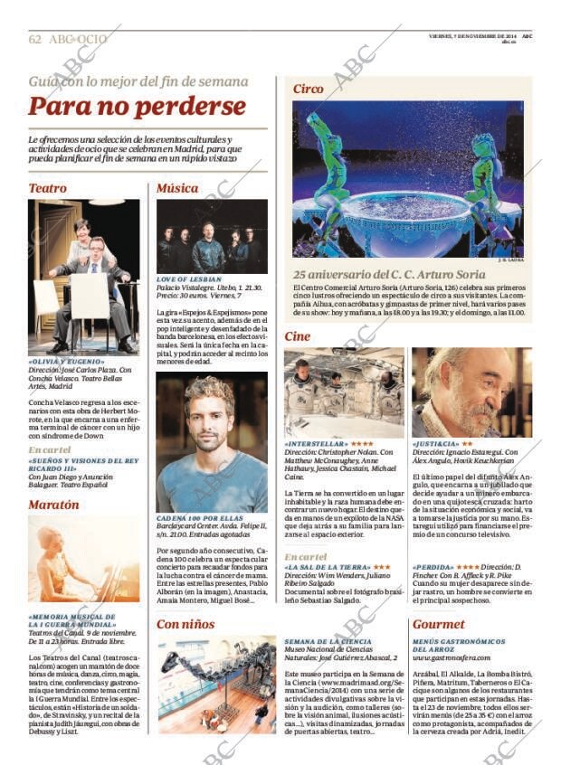 ABC MADRID 07-11-2014 página 62