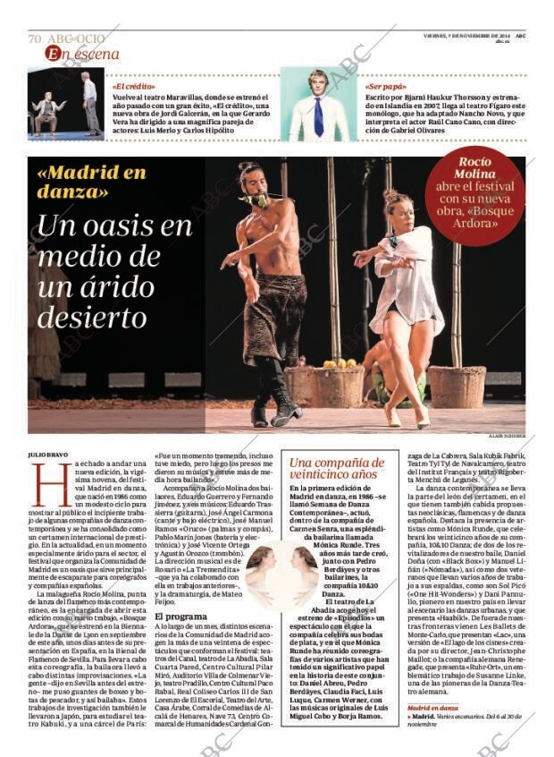 ABC MADRID 07-11-2014 página 70