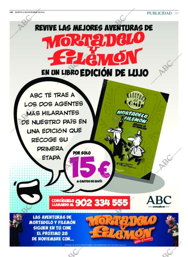 ABC MADRID 11-11-2014 página 43