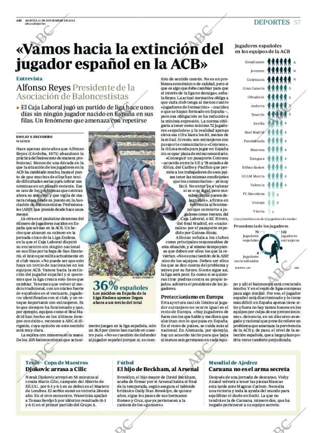 ABC MADRID 11-11-2014 página 61