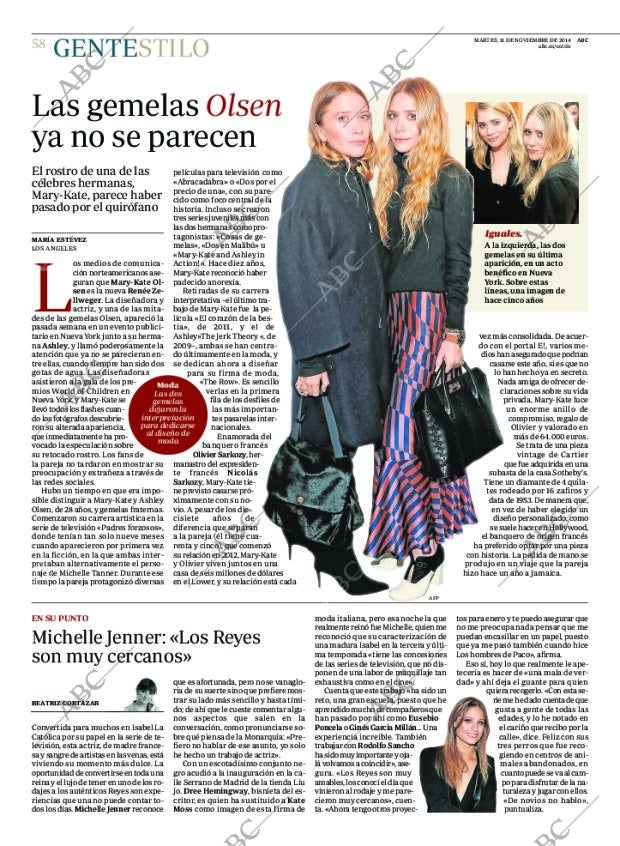 ABC MADRID 11-11-2014 página 62