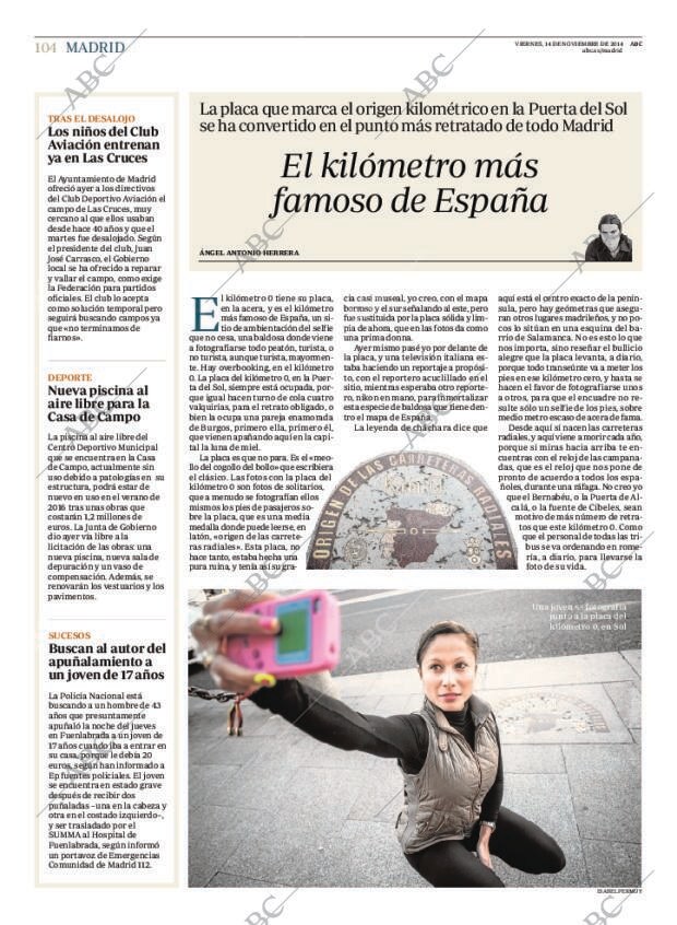 ABC MADRID 14-11-2014 página 104