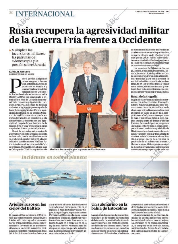 ABC MADRID 14-11-2014 página 30