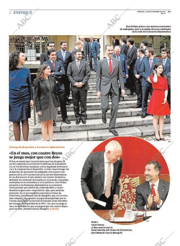 ABC MADRID 14-11-2014 página 8
