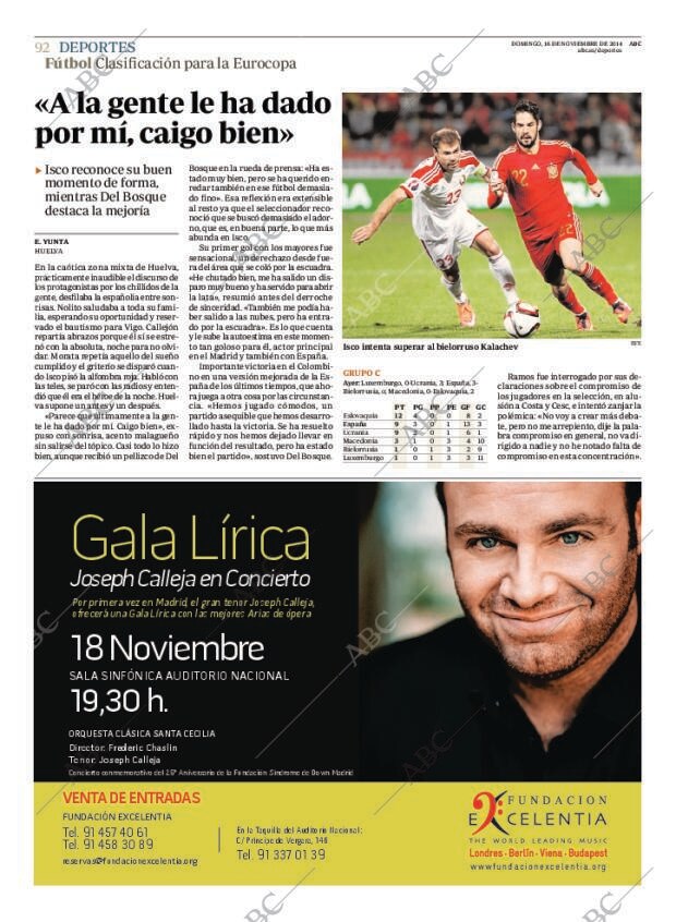 ABC MADRID 16-11-2014 página 92