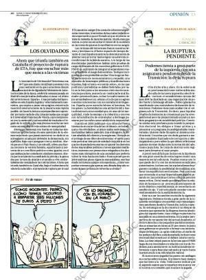 ABC MADRID 17-11-2014 página 13