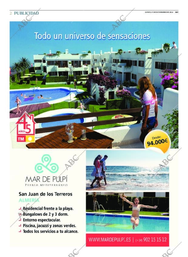 ABC MADRID 17-11-2014 página 2