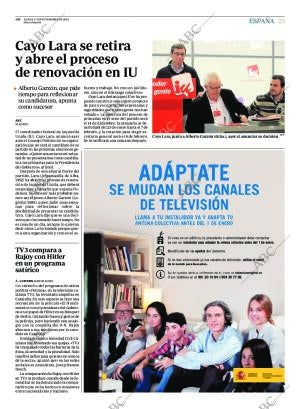 ABC MADRID 17-11-2014 página 23