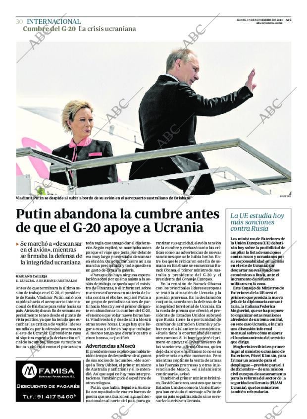 ABC MADRID 17-11-2014 página 30
