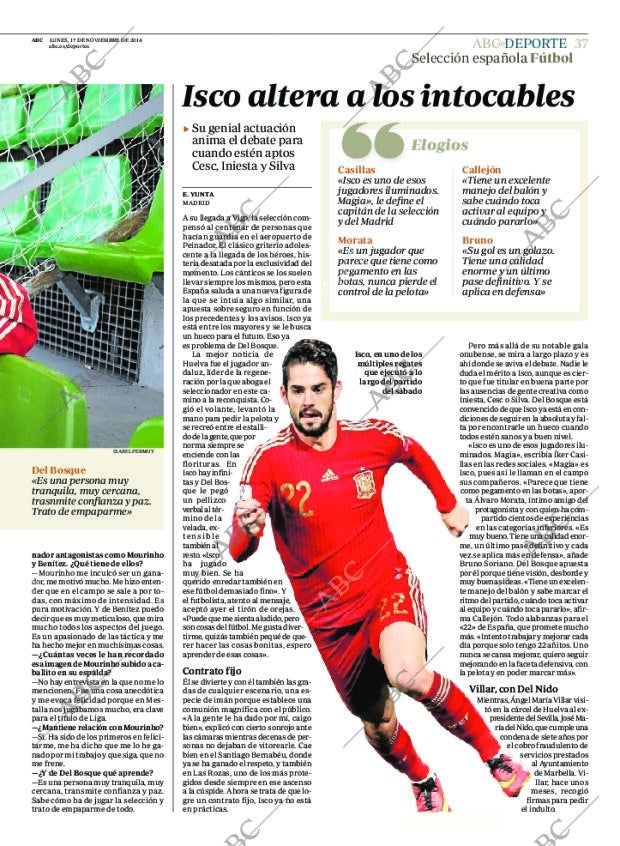 ABC MADRID 17-11-2014 página 37