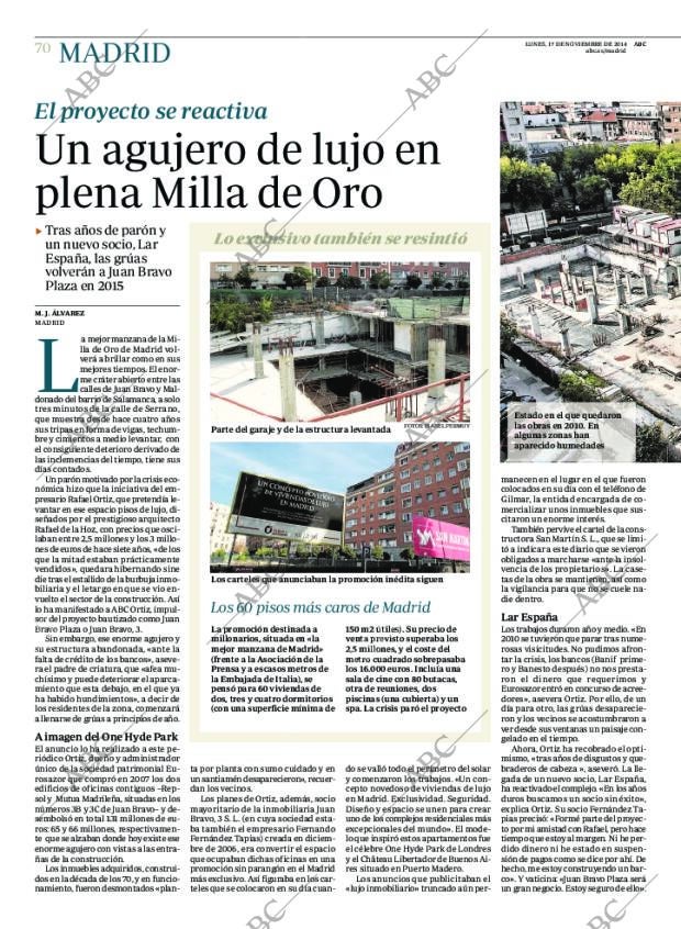 ABC MADRID 17-11-2014 página 70