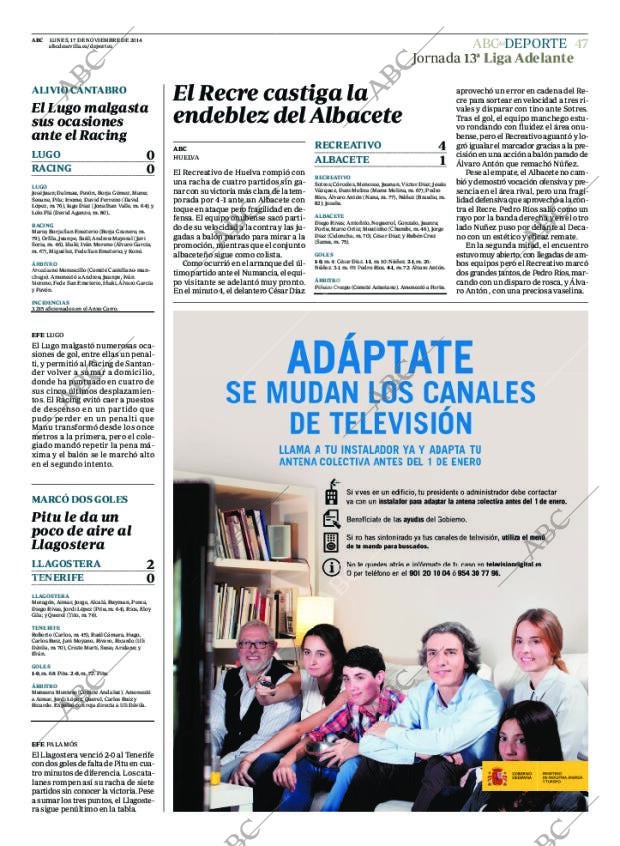ABC SEVILLA 17-11-2014 página 47