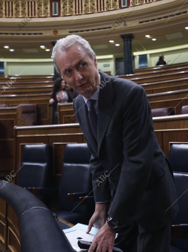 Sesion de control al gobierno en el congreso de los Diputados Foto