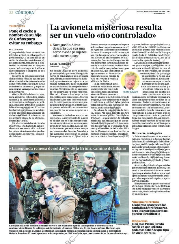 ABC CORDOBA 18-11-2014 página 22