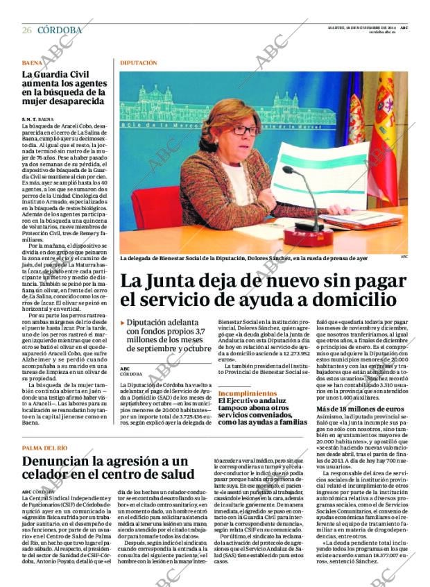 ABC CORDOBA 18-11-2014 página 26