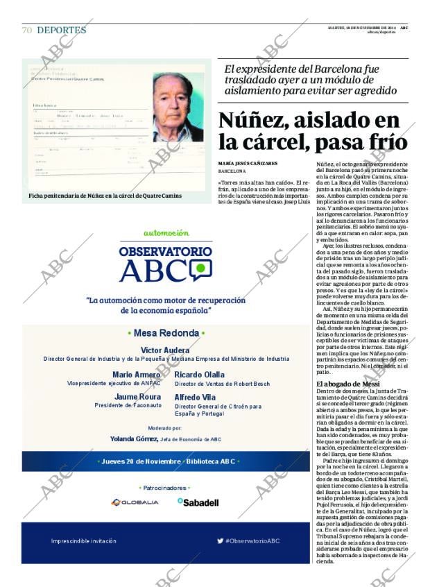 ABC CORDOBA 18-11-2014 página 74