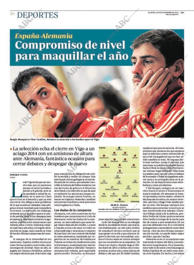 ABC MADRID 18-11-2014 página 54