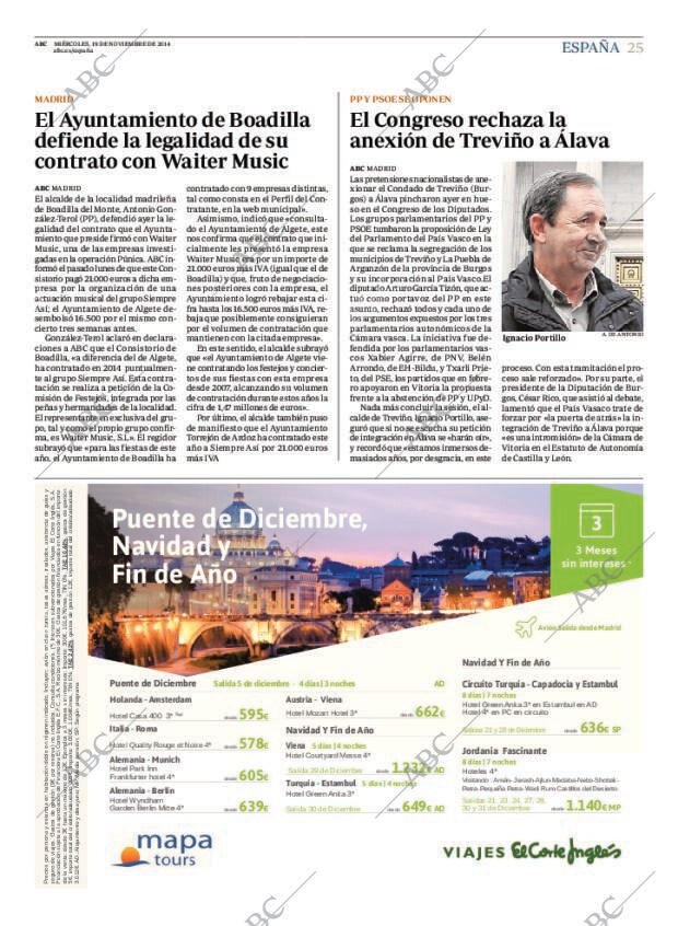 ABC MADRID 19-11-2014 página 25