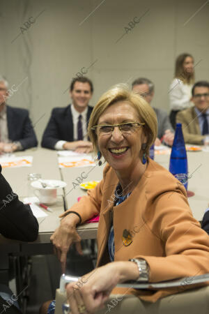 Reunión entre rosa Díez y Albert Rivera