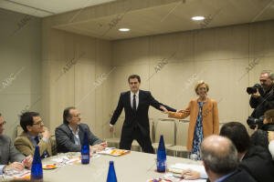 Reunión entre rosa Díez y Albert Rivera