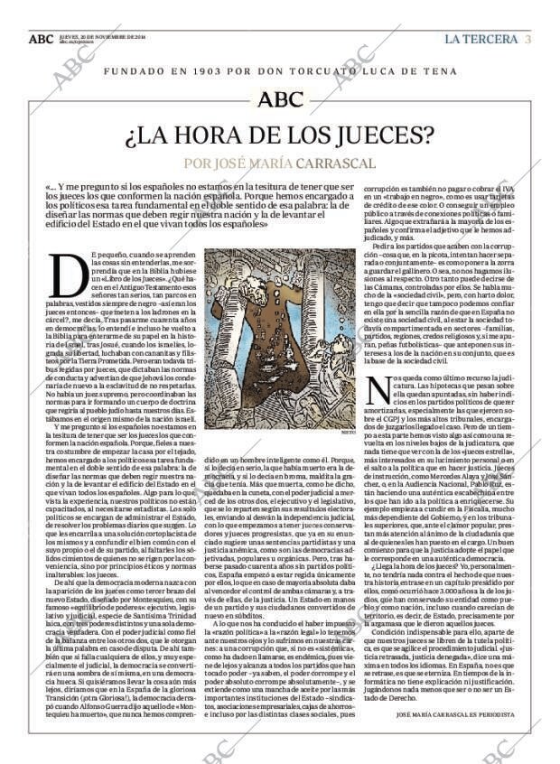 ABC MADRID 20-11-2014 página 3