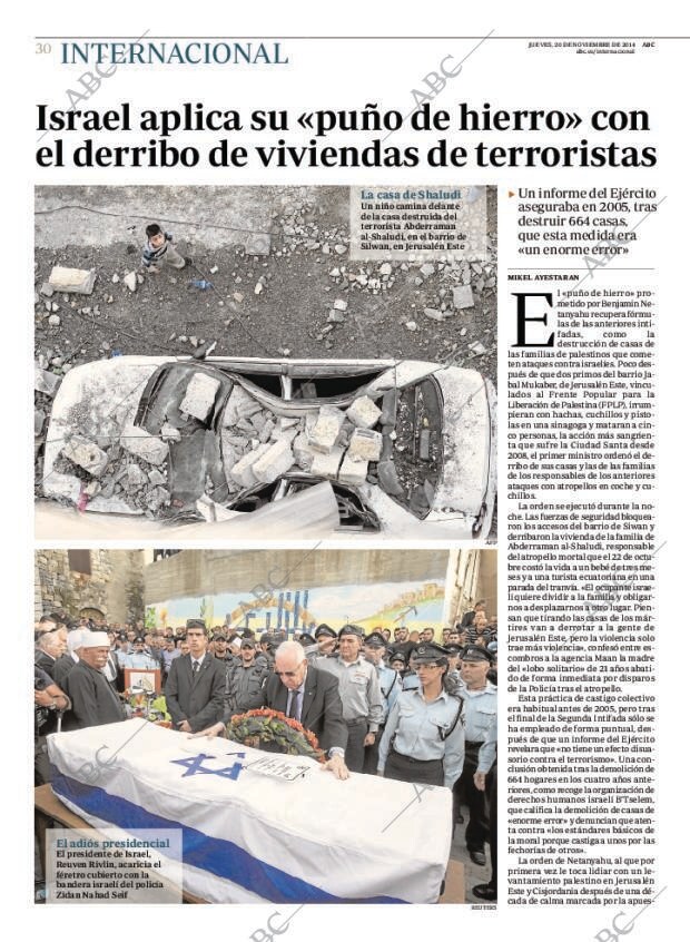 ABC MADRID 20-11-2014 página 30