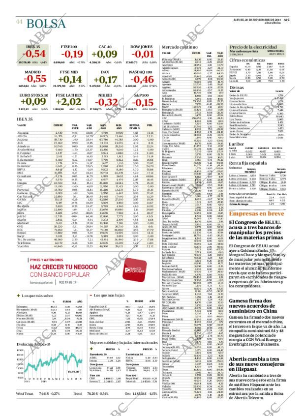 ABC MADRID 20-11-2014 página 44