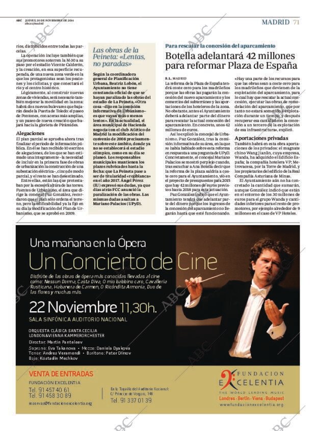 ABC MADRID 20-11-2014 página 71