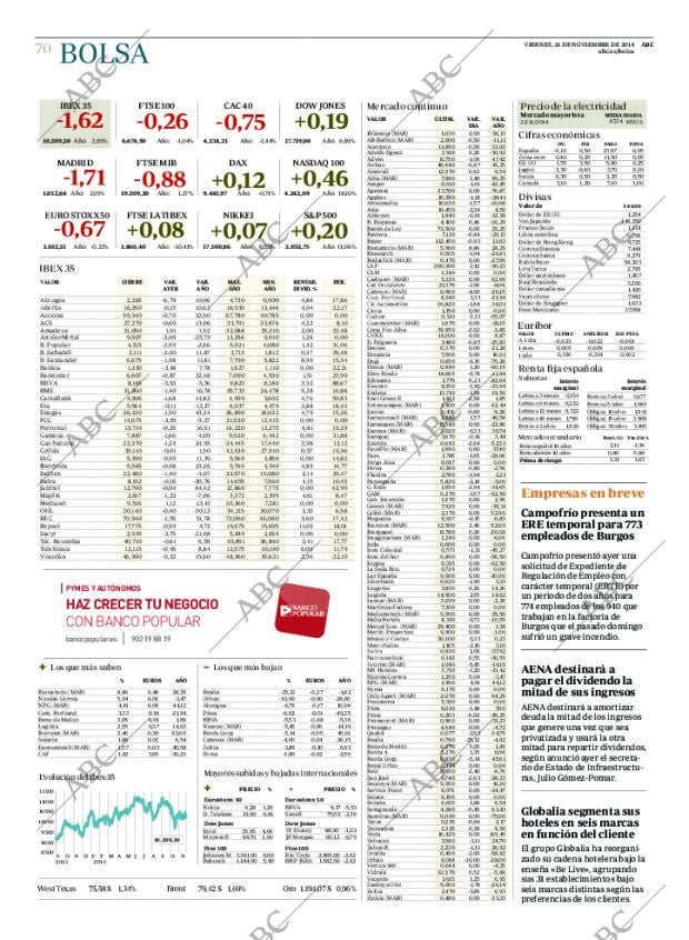 ABC MADRID 21-11-2014 página 70