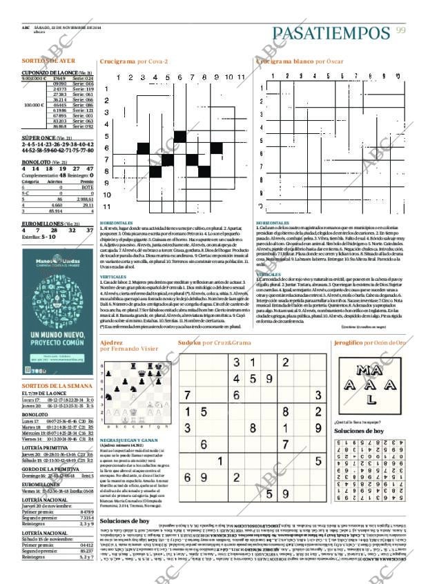 ABC CORDOBA 22-11-2014 página 99