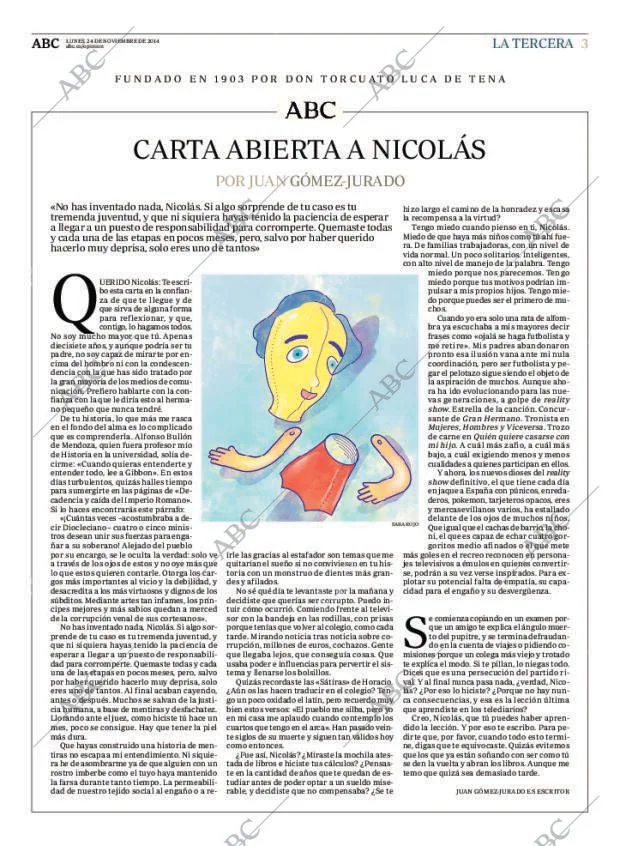 ABC MADRID 24-11-2014 página 3