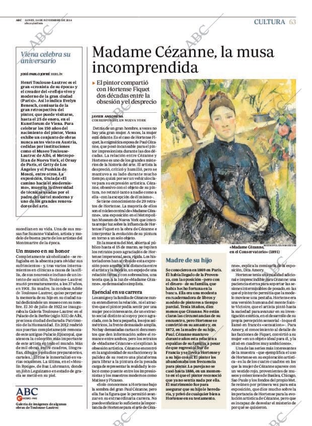 ABC MADRID 24-11-2014 página 63