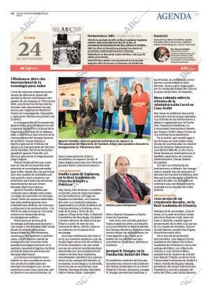 ABC MADRID 24-11-2014 página 71