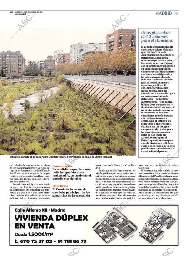 ABC MADRID 24-11-2014 página 79