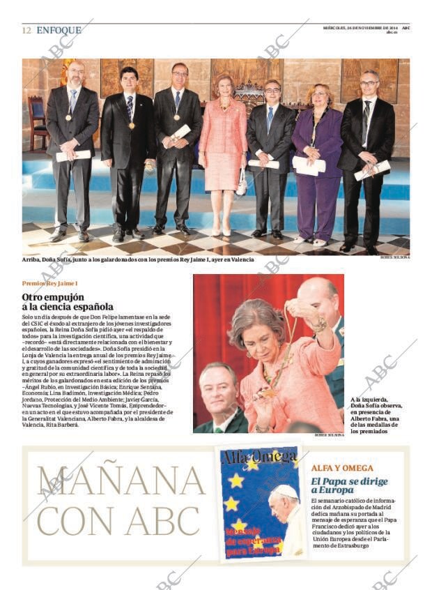 ABC MADRID 26-11-2014 página 12