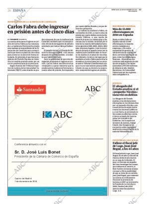 ABC MADRID 26-11-2014 página 26