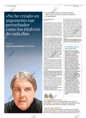 ABC MADRID 26-11-2014 página 54