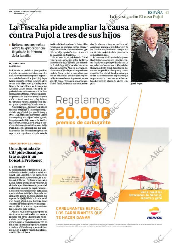 ABC CORDOBA 27-11-2014 página 45