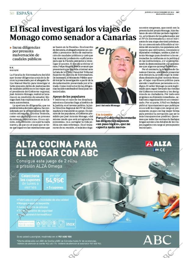 ABC SEVILLA 27-11-2014 página 52