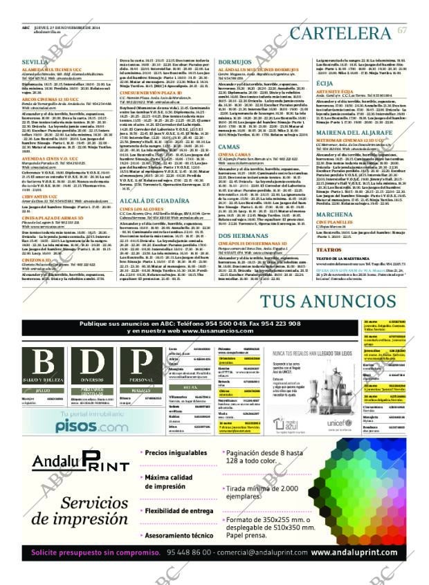 ABC SEVILLA 27-11-2014 página 69