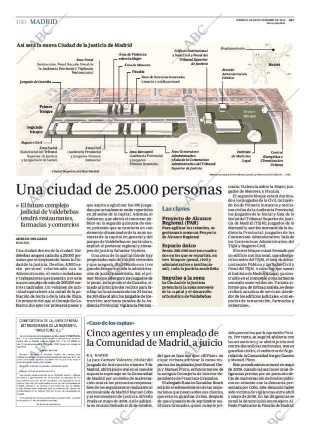 ABC MADRID 28-11-2014 página 100