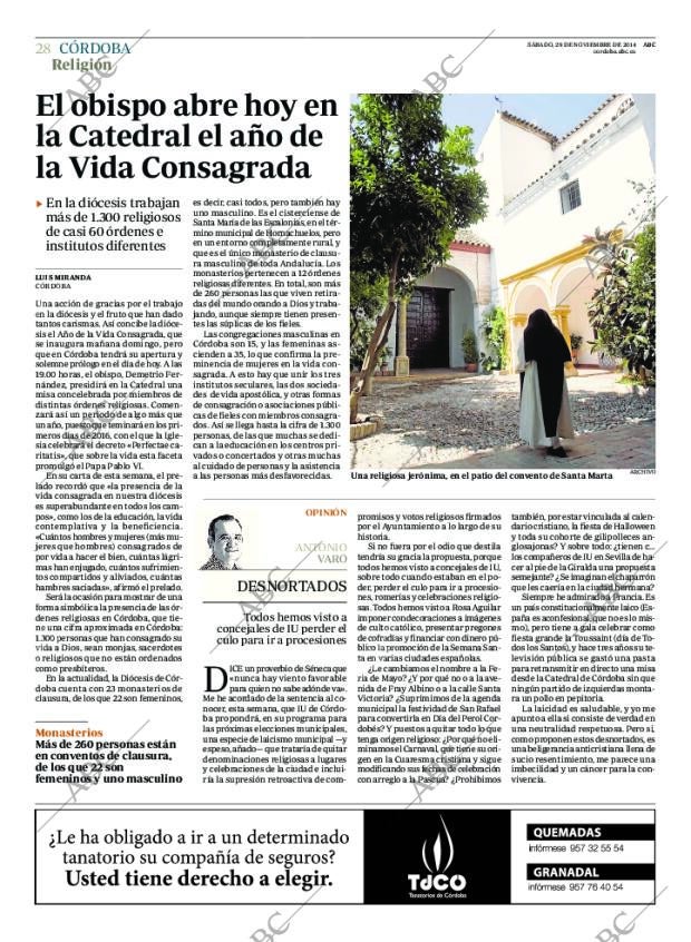 ABC CORDOBA 29-11-2014 página 28