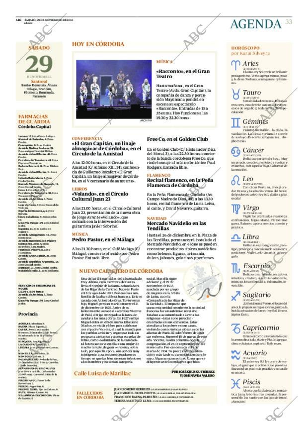 ABC CORDOBA 29-11-2014 página 33
