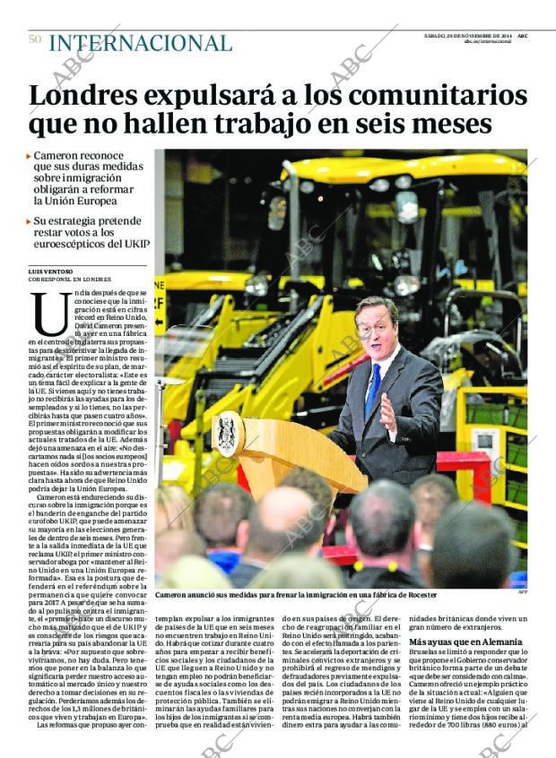 ABC CORDOBA 29-11-2014 página 50