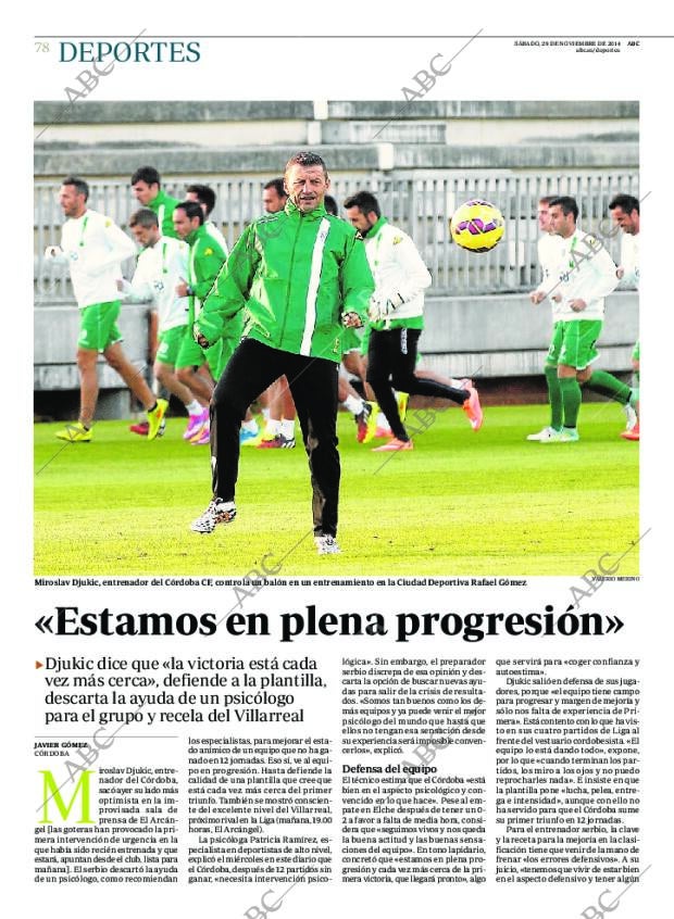ABC CORDOBA 29-11-2014 página 82