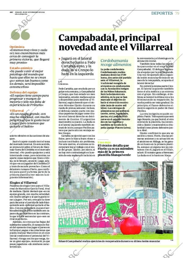 ABC CORDOBA 29-11-2014 página 83