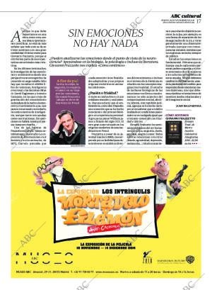 CULTURAL MADRID 29-11-2014 página 17