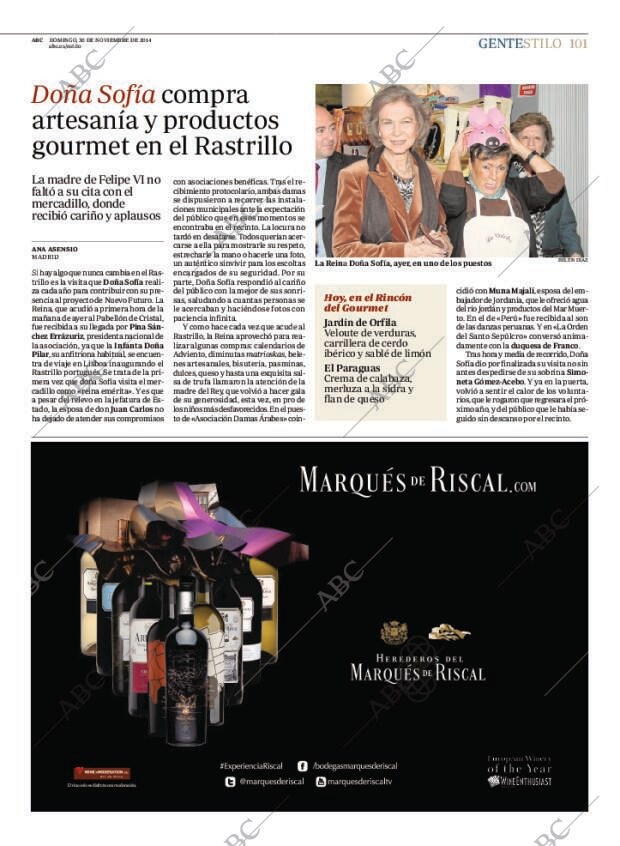 ABC MADRID 30-11-2014 página 105